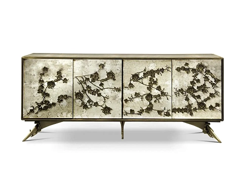 Mirage Aged Mirror Sideboard