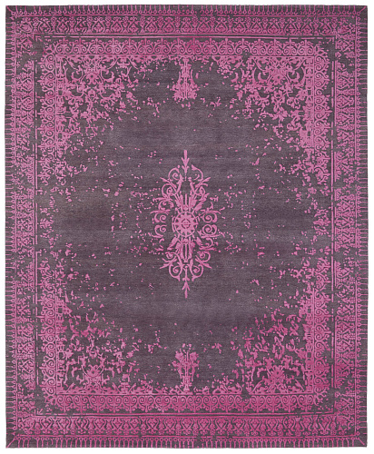 Hand-woven Luxury Rug Ferrara Pink