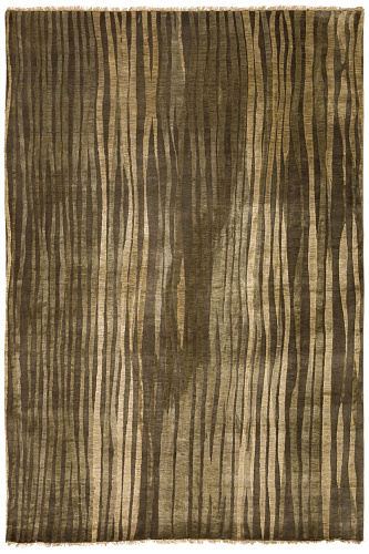 Zen Terre Designer Wool & Silk Rug
