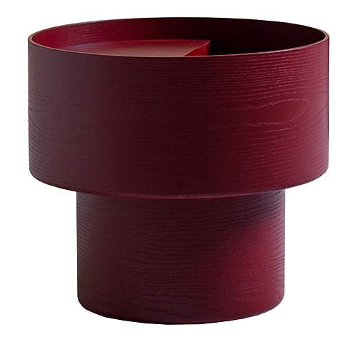 Vinnie Red Chic Side Table