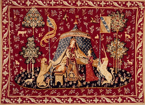 To My Only Desire Tapestry with Border