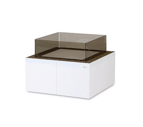 Modern White Outdoor Fire Pit