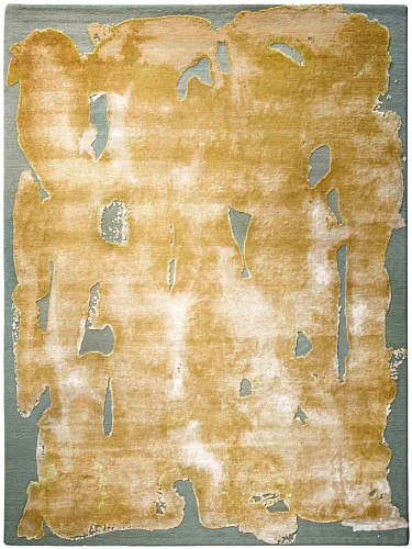 Mono Gold Luxury Hand-Woven Rug