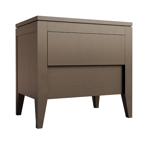 Anerio Dark Handcrafted Bedside Table