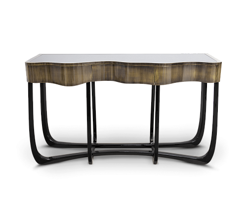 Serpentine Patina Luxe Console