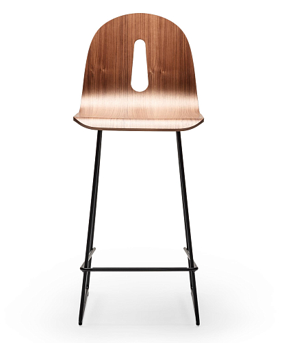 Gotham Woody Walnut Bar Stool