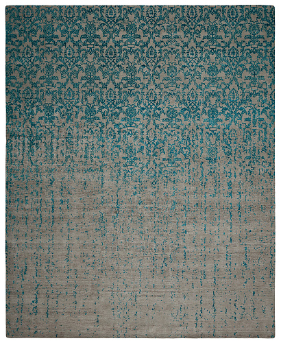 Roma Blue Hand-woven Luxury Rug