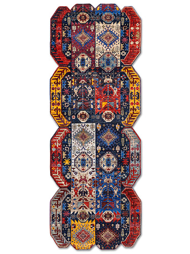 Multishape Luxury 100% Wool Rug