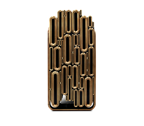 Ellipse Gold Designer Cabinet