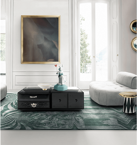 Urban Black Designer Coffee Table