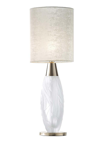 Soft Gold Hand-Cut Matt Crystal Table Lamp