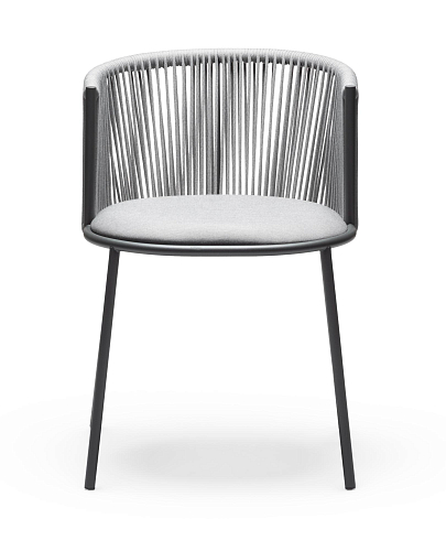Millie Light Gray Outdoor Chair