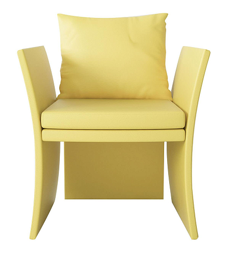 Anita Yellow Armchair
