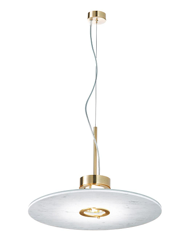 Marble Disc Pendant Light