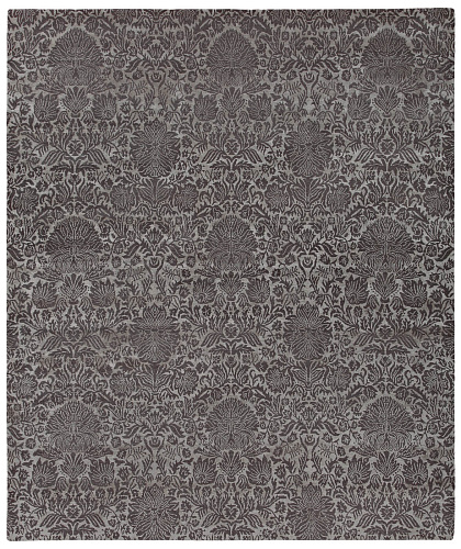 Verona Black Hand-Woven Luxury Rug
