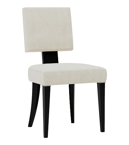 Two-Tone Black and White Artisan Chair