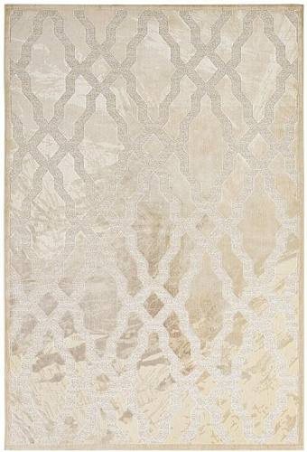 Gabriel Beige Machine Made Modern Rug