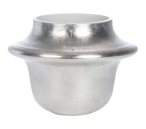 Handcrafted Silver Leaf Bowl