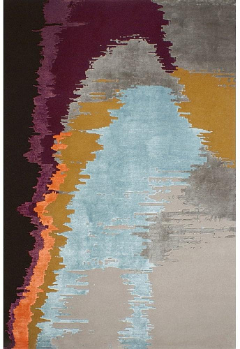 Palette Wool & Viscose Handwoven Luxury Rug