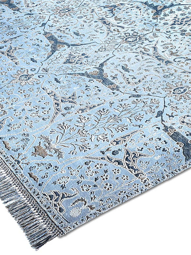 Teheran Blue Luxury Handwoven Rug