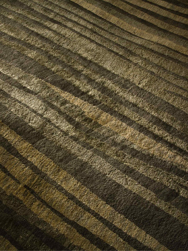 Zen Terre Designer Wool & Silk Rug