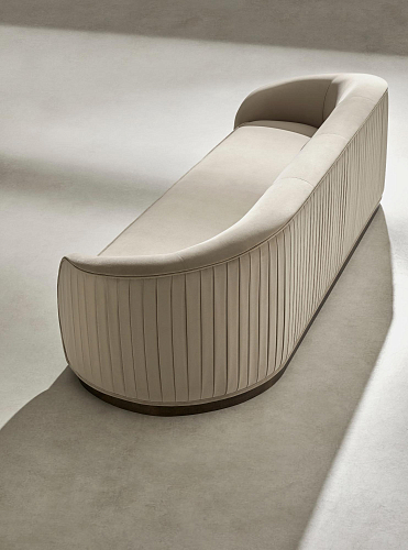 Abano Beige Large Sofa