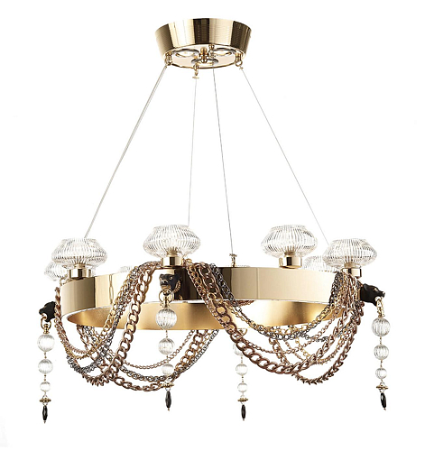 Panther Crystal Chandelier