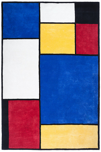 Mondrian Wool / Viscose Rug