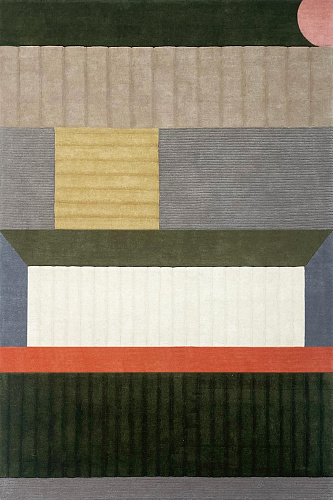 Cairn Brick Handwoven Wool Rug