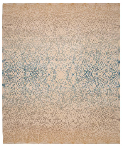 Art Grey / Blue Hand-woven Luxury Rug