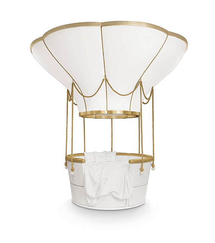 Balloon White Kids Bed