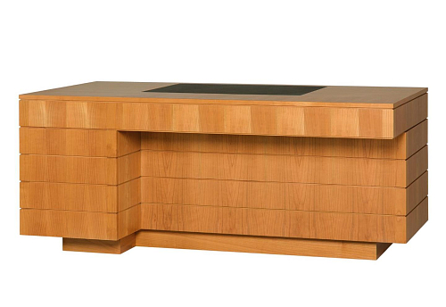 Roma Natural Walnut Artisan Desk