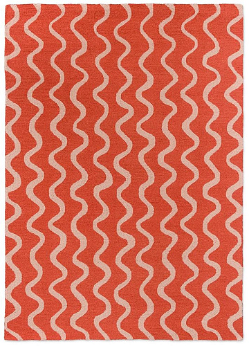 Stripe Coral Rug
