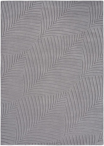 Grey Wool Hand Made Rug