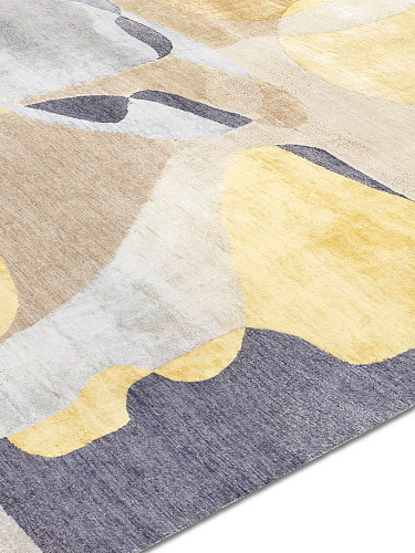 Original Hand-Knotted Silk / Wool Rug