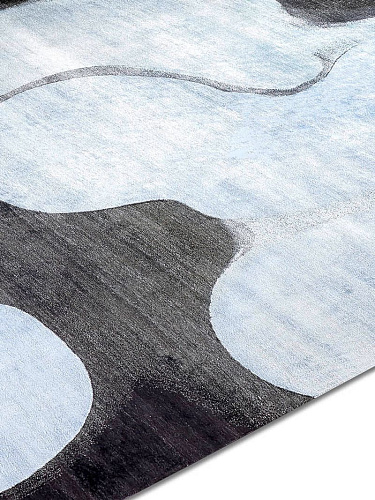 Blue Luxury Handwoven Rug