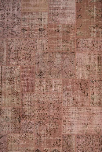 Pink Patchwork Luxury Rug