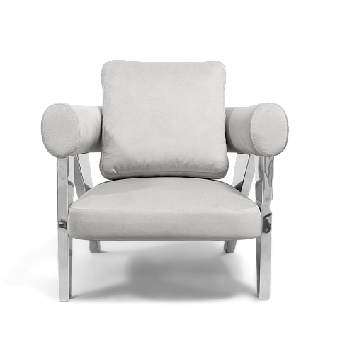 Enigma Grey Designer Armchair