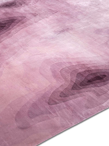 Ocean Lilac Luxury Hand-Woven Rug