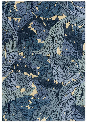 Thistle Indigo Outdoor Rug
