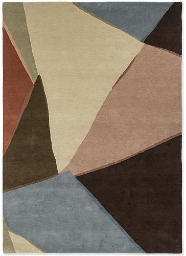 Zen Reflect Cornflower/Spice Rug