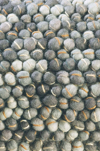 Flat Woven Grey Rug