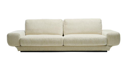 Milo Ivory 3-Seater Handcrafted Sofa