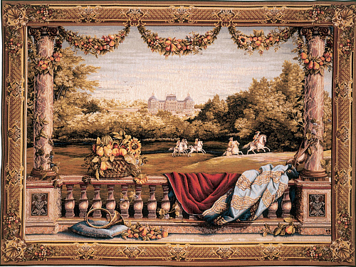 Bellevue Castle Handwoven Tapestry