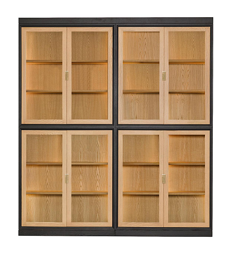 Novecento Ash Wood Handcrafted Cabinet