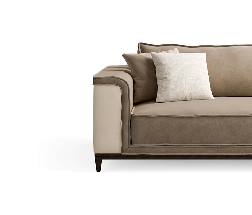 Spacious Three-Seater Sofa