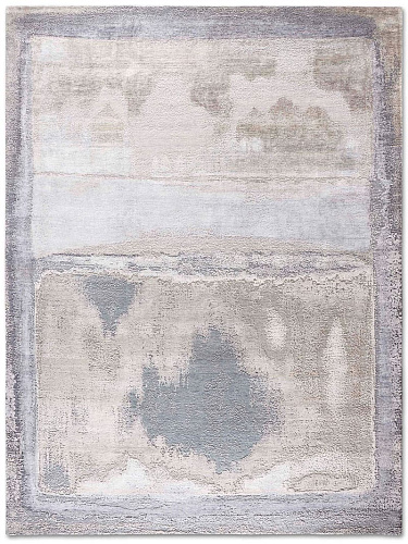 Sand Mix Luxury Silk / Wool Rug