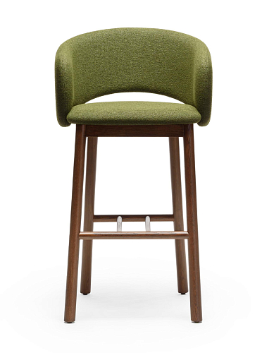 Green Walnut Bar Stool