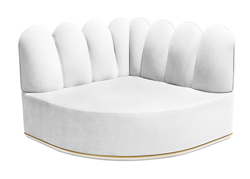 Fluffy Cloud White Sofa