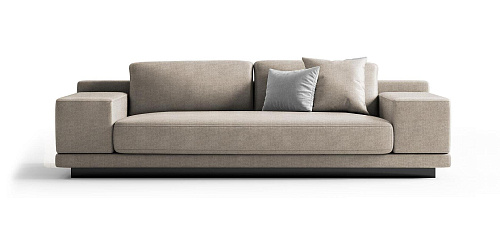 Crafted Italian Leather Sofa 250 cm